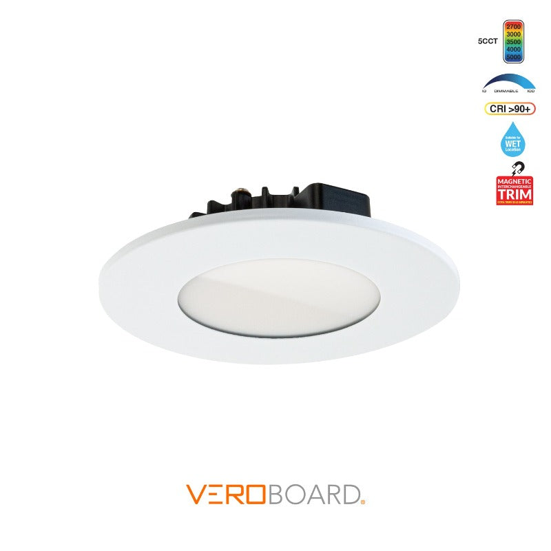 LED Downlight 110/220V Dimmable Spot Light Recessed Round