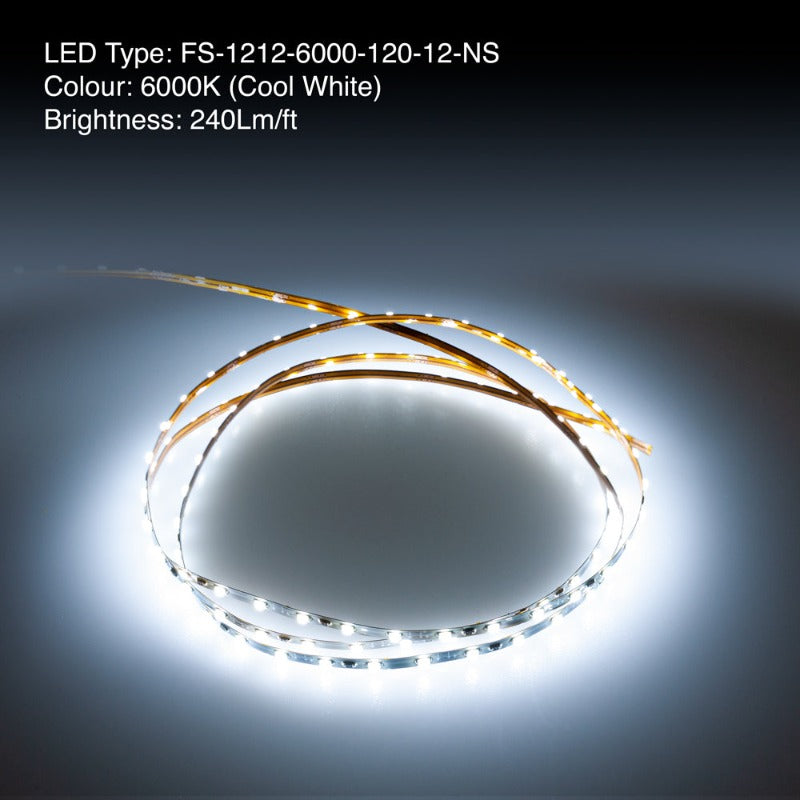 Ultrathin super bright 2mm LED Strip light 1 Meter 12V 2W/ft