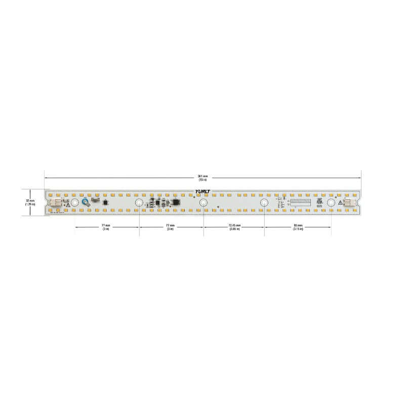 15 inch Linear ZEGA LED Module LIN 15-020W-930-120-S3-Z1B, 120V 20W 3000K(Warm White), gekpower