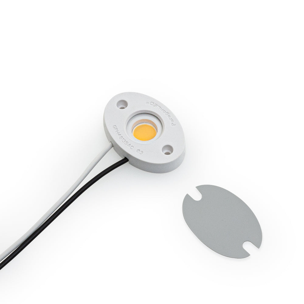 CBAC-084-30135-120-2700-G12 COB Paragon LED Module with GPH48135AC LED Holder, 120V 16W 2700K (Soft White), gekpower
