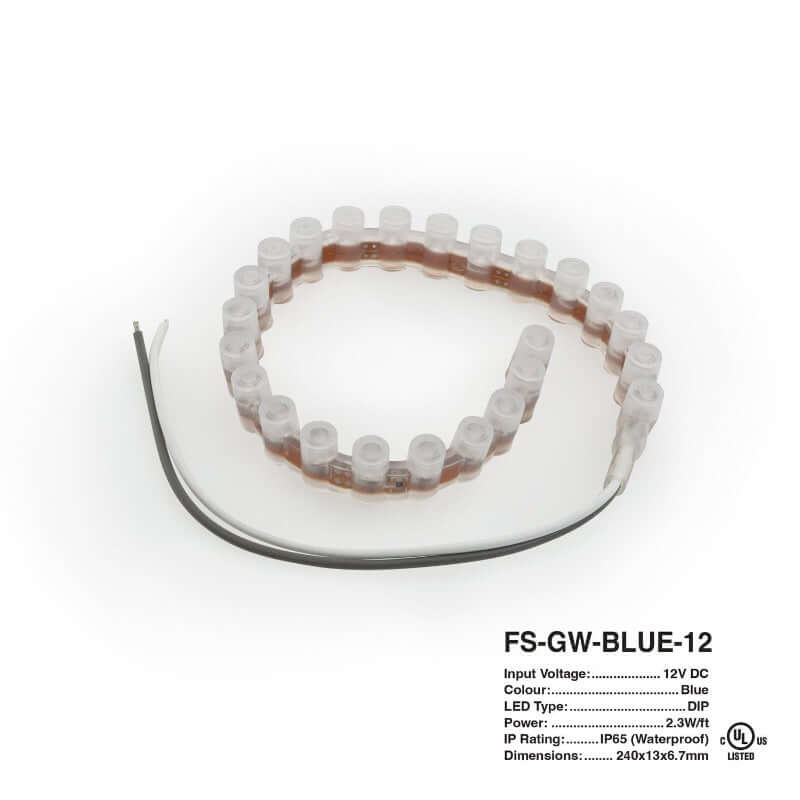 24cm Great Wall DIP F5 Outdoor LED Strip - Blue