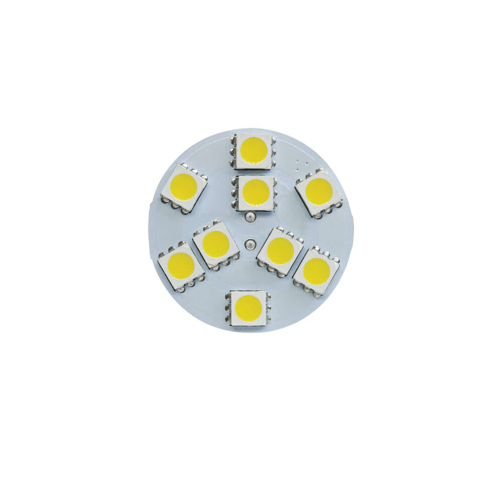 666561401009 - G4 Back Pin 9SMD 5050 Bulb 6000K Cool White