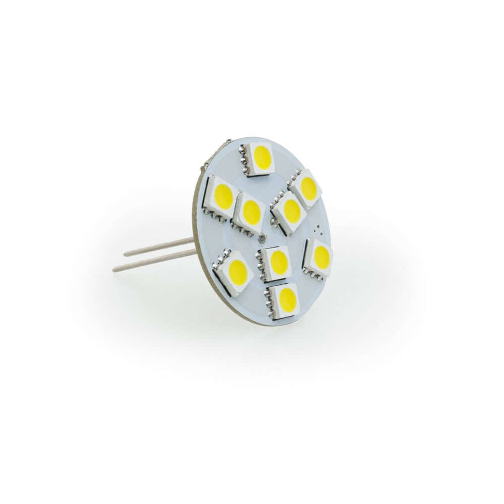 666561401009 - G4 Back Pin 9SMD 5050 Bulb 6000K Cool White