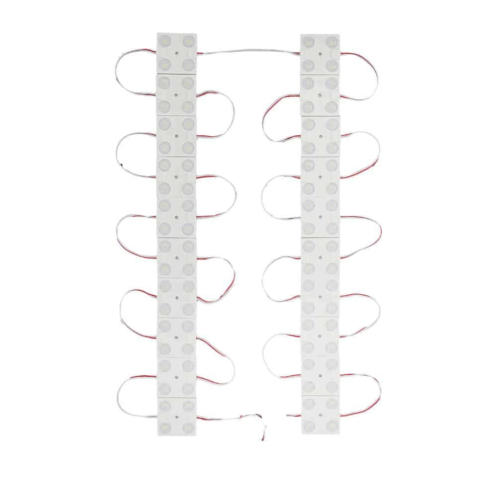 LED Backlight Module 12V - Pack of 20 LEDs 6000K