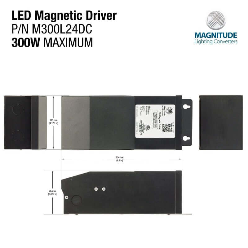 Magnitude Magnetic M300L 24DC Dimmable LED Driver