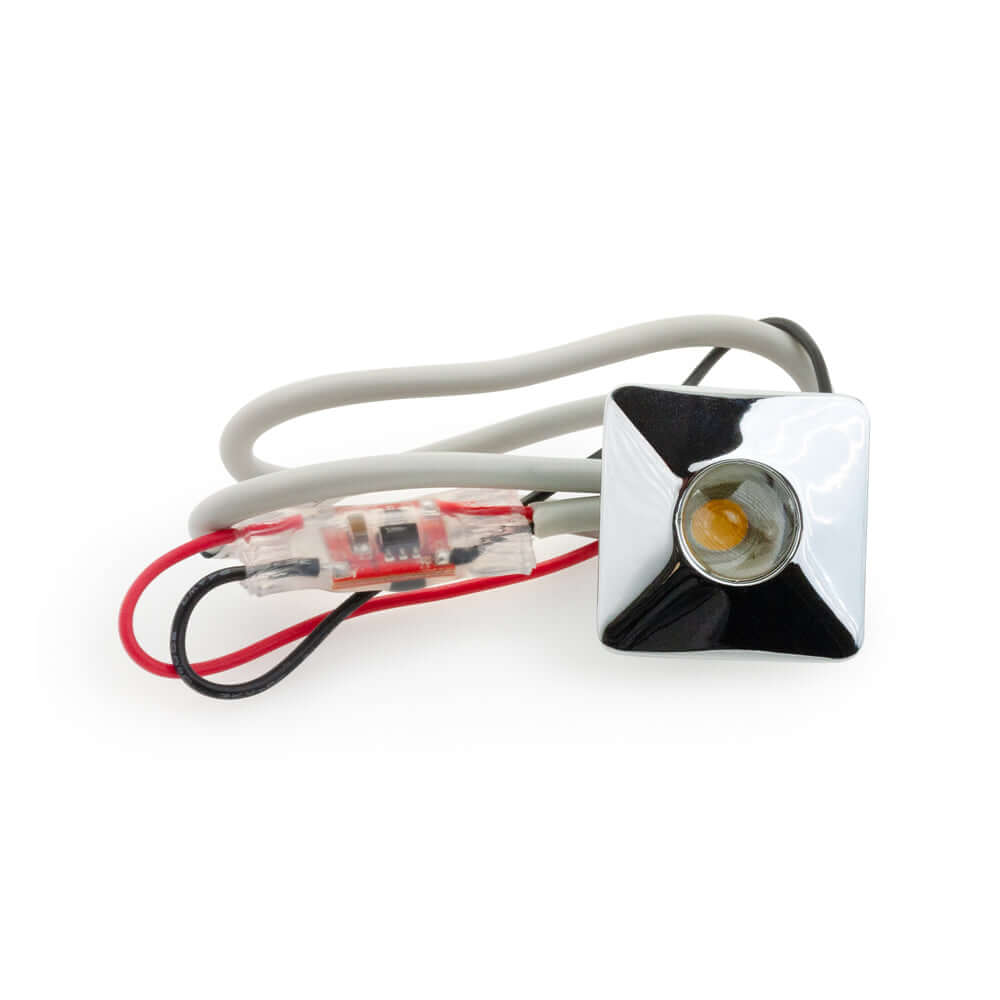 666561404468 - C1009 Small Square Recessed Pathway Light 12V 1W