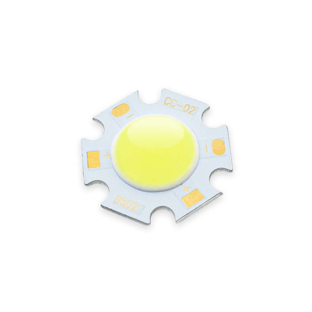 5W Constant Current COB LED Chip 6000K - Cool White