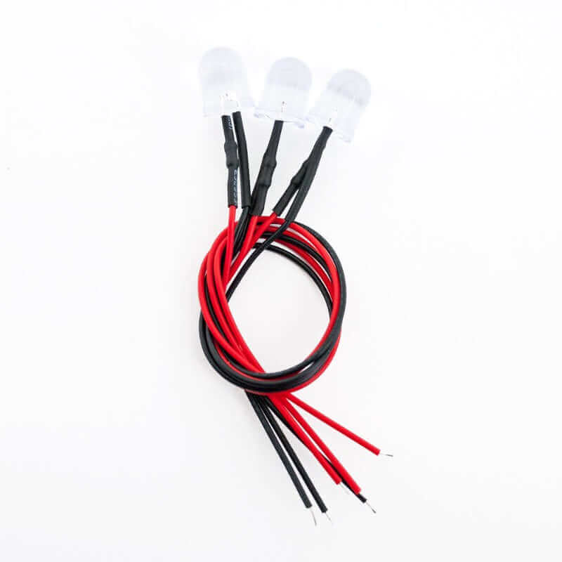 Clear Diode 10mm 12V (Pack of 3)
