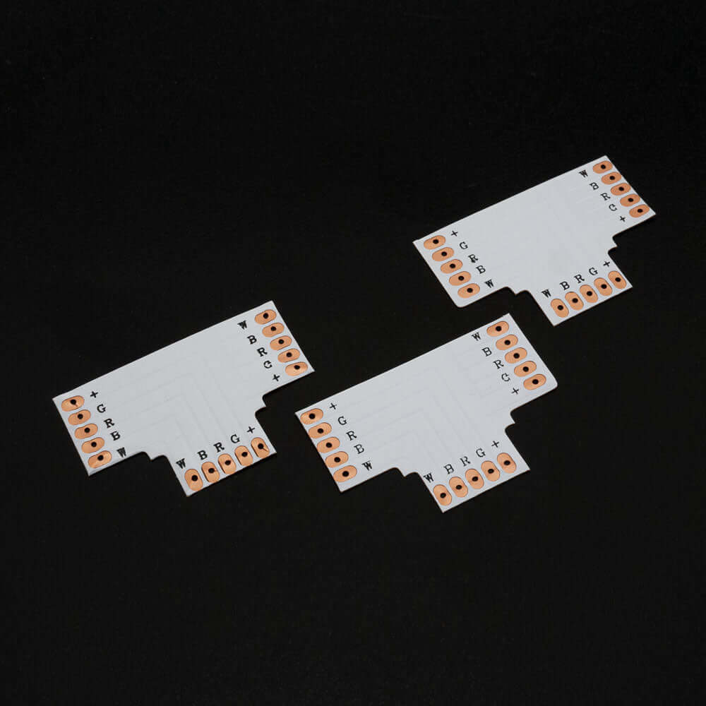 VBD-FPC12-T5A PCB type RGBW 3 Way Expansion Connector(12mm) (Pack of 3)