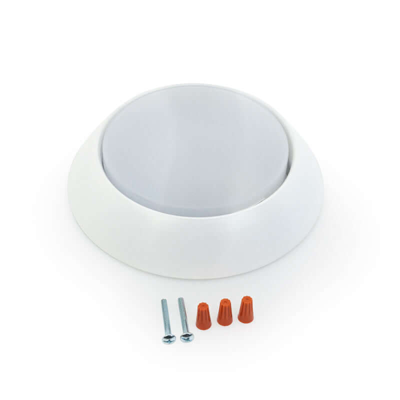 7 inch Dimmable Recessed LED Downlight / Ceiling Light 120V 10W 3000K(Warm White), gekpower