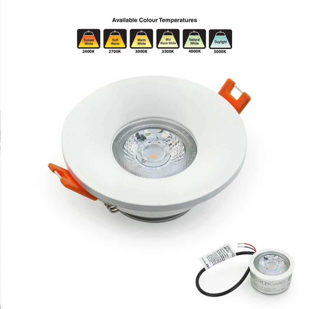 666561407193-666561428464 - VBD-MTR-4W Round Low Voltage LED Ceiling Light