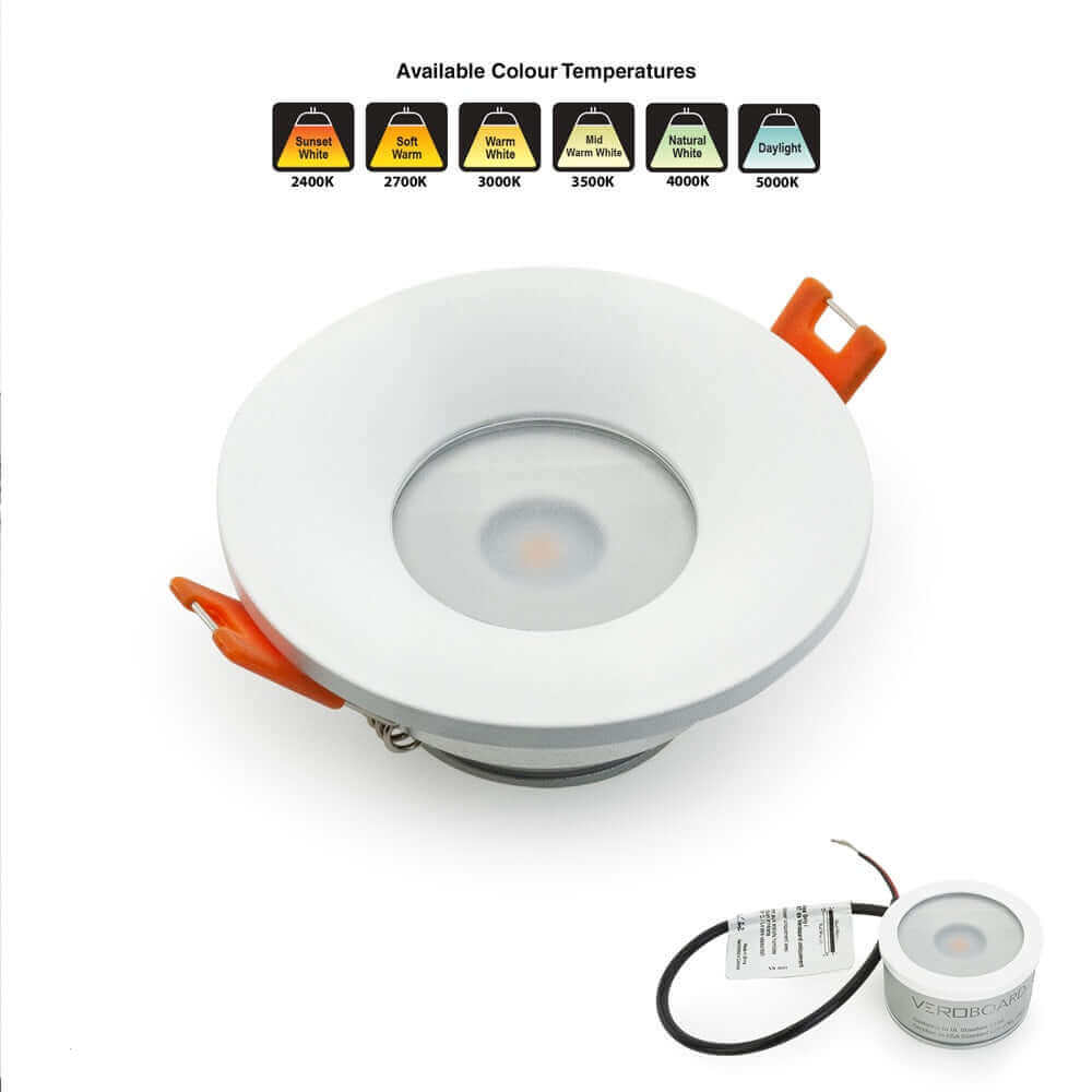 666561407193-666561428518 - VBD-MTR-4W Round Low Voltage LED Ceiling Light