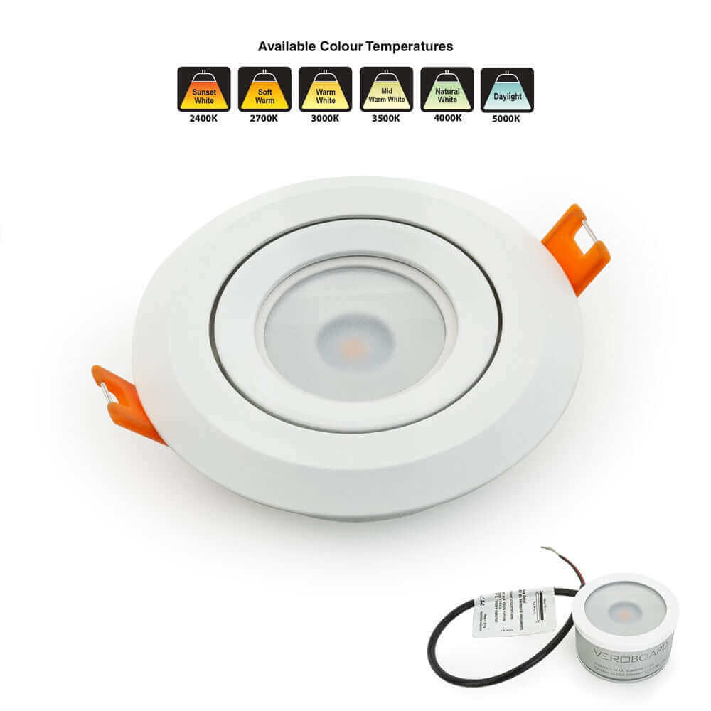 666561407230-666561428518 - VBD-MTR-6W Low Voltage LED Downlight, 3" Round