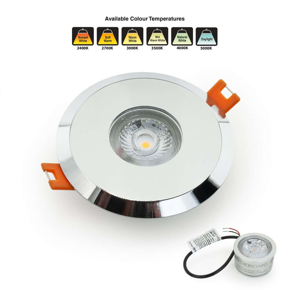 VBD-MTR-7C Low Voltage LED Downlight - Chrome