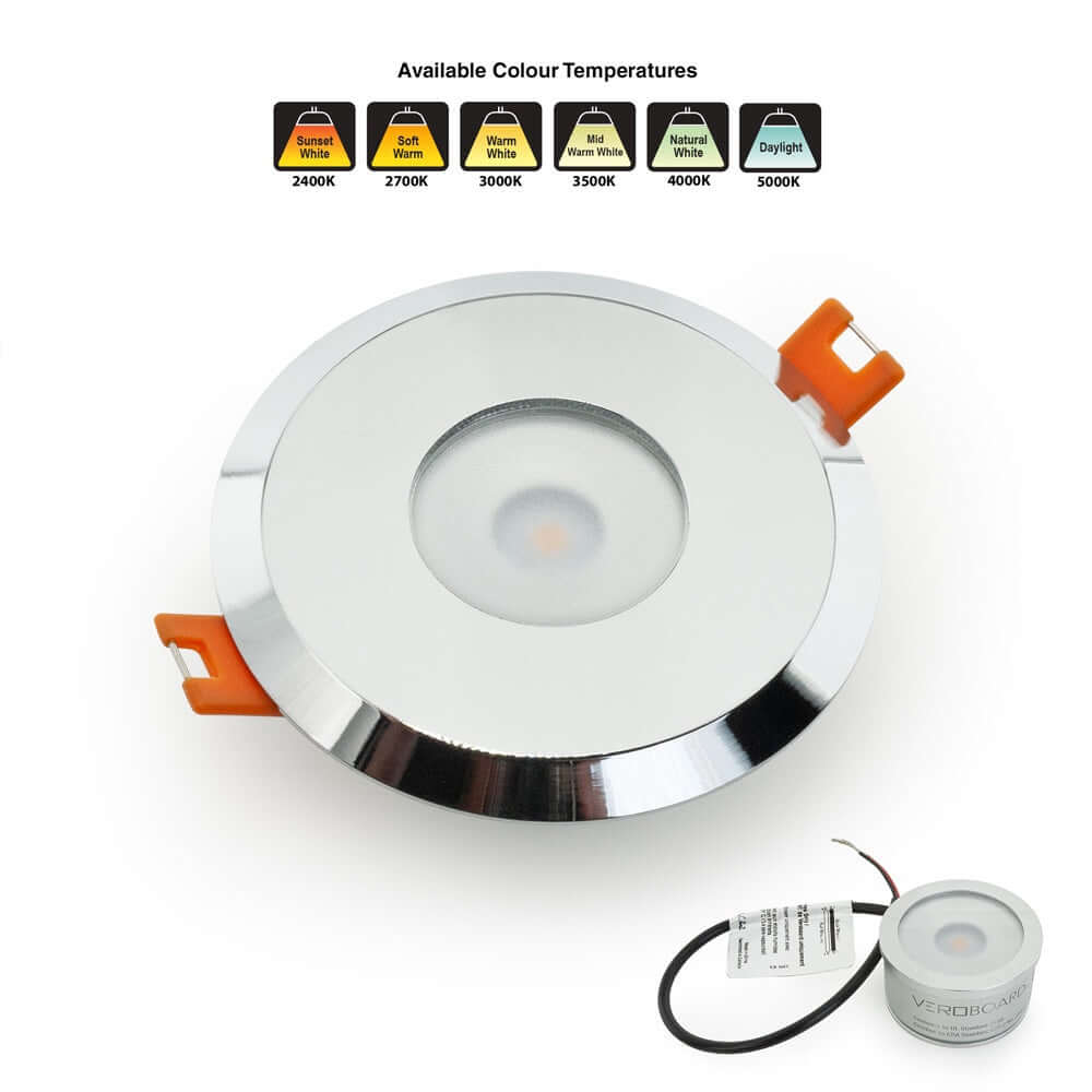 VBD-MTR-7C Low Voltage LED Downlight - Chrome