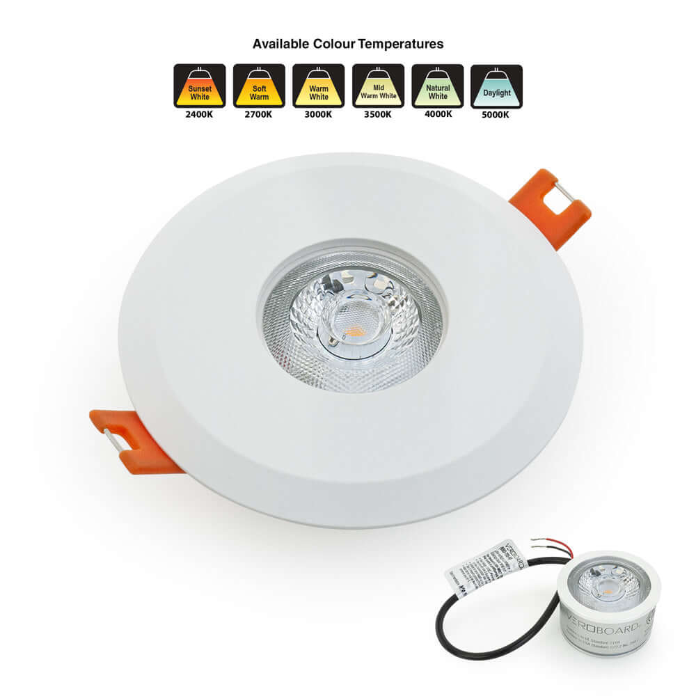 VBD-MTR-7W Low Voltage IC Rated LED Downlight