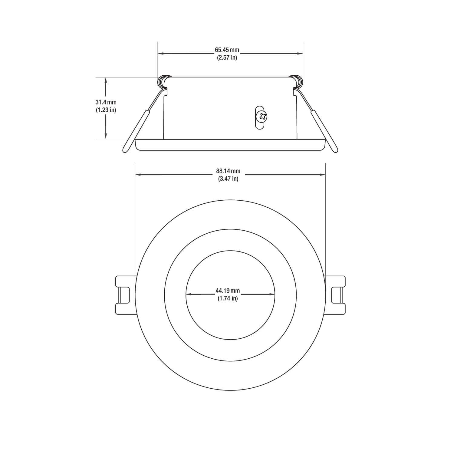 VBD-MTR-10W Low Voltage LED Recessed Light Fixture