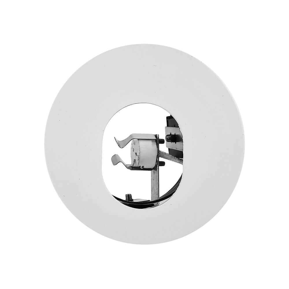 T-57 MR16 Light Fixture - Round White Recessed Trim