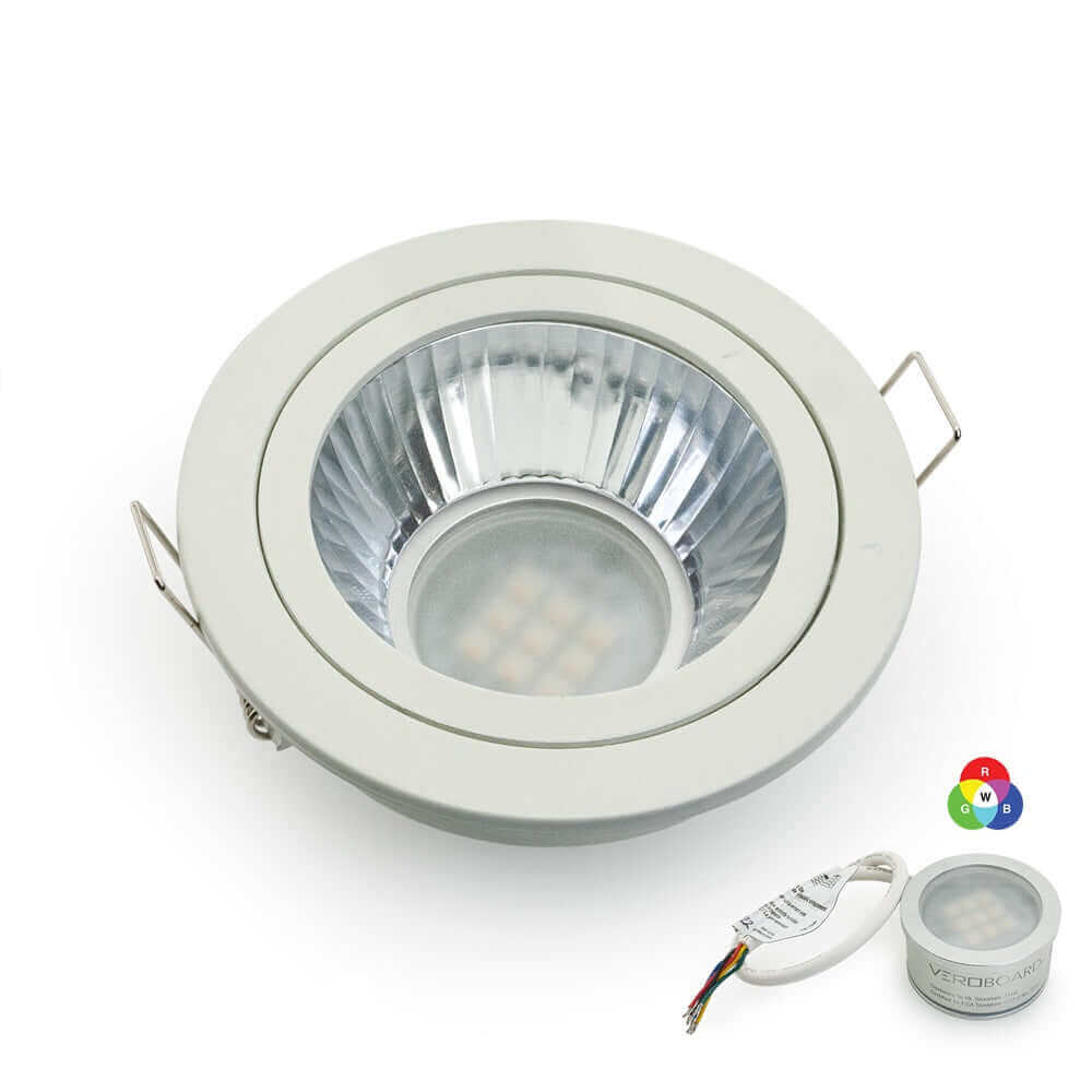VBD-MTR-54T LED Downlight 3.5" Round White Fixture