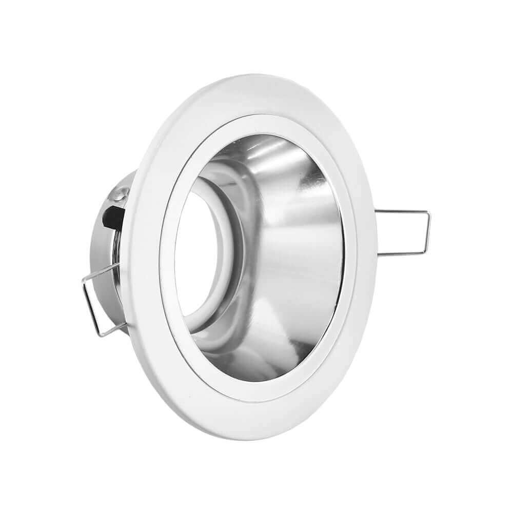 T-53 MR16 Light Fixture - White Polished Chrome