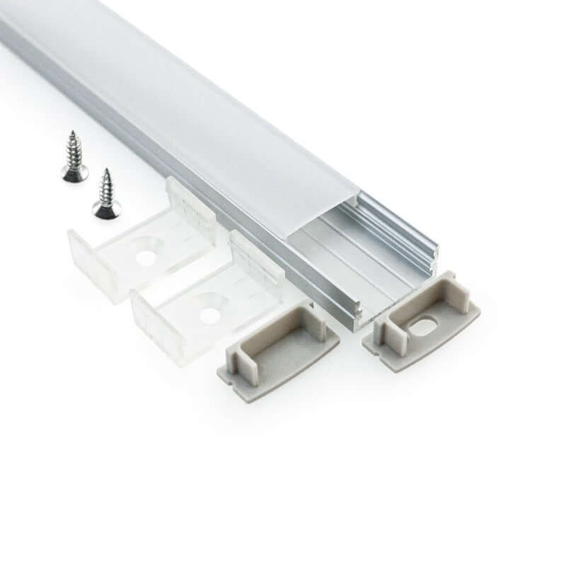 Linear Aluminum LED Channel for LED Strips 2M