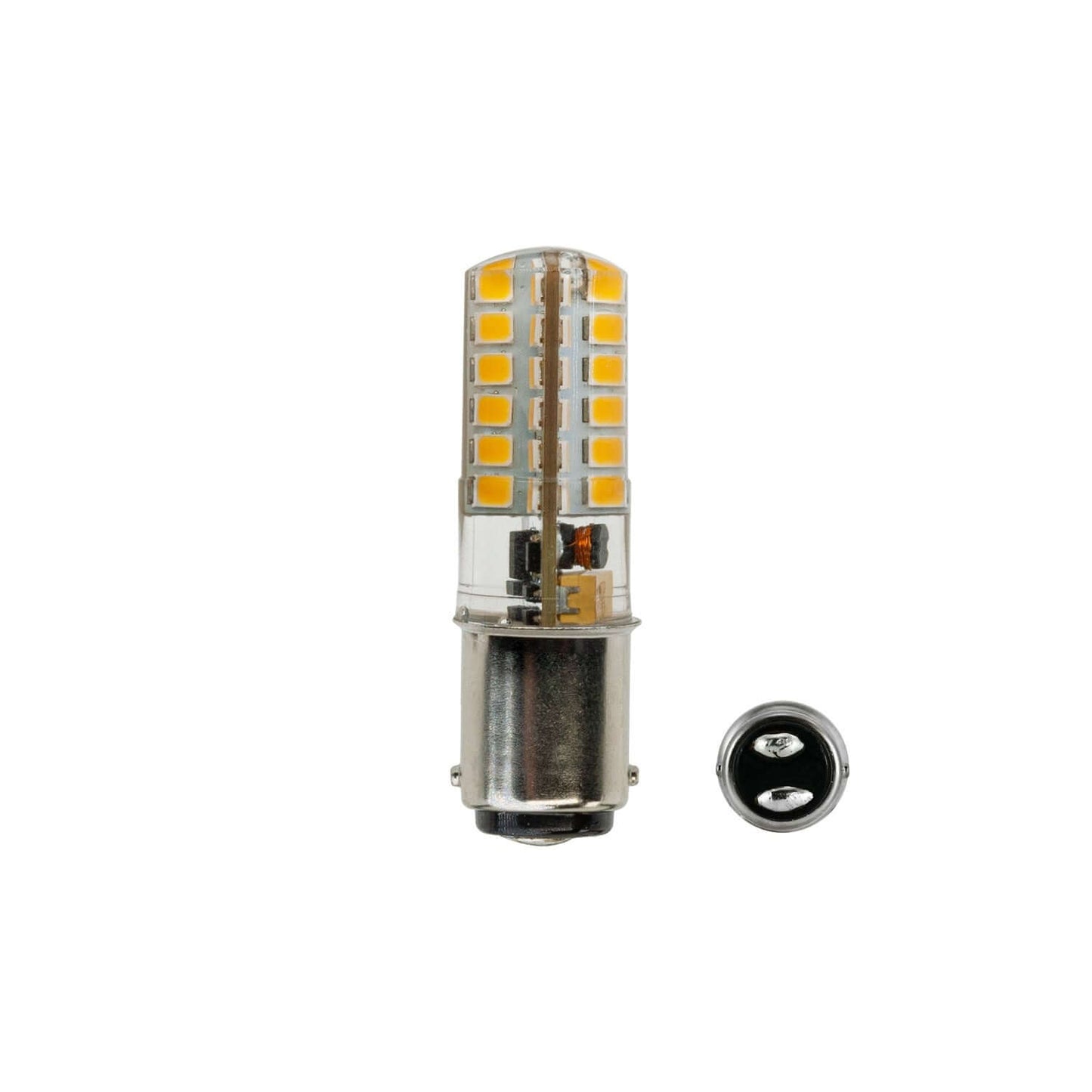 BA15D 1157 Bulb - 12V 3W Warm White LED