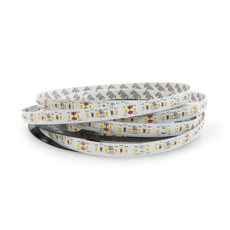 5M(16.4ft) Indoor LED Strip 2835, 24V 9(w/ft) 720-750(Lm/ft) 120(LEDs/m) CCT(2.7K, 6K) - GekPower