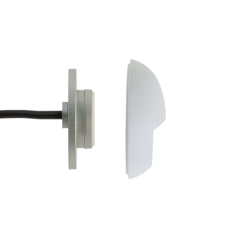 Round Outdoor Dimmable LED Step Light - 3000K RGB