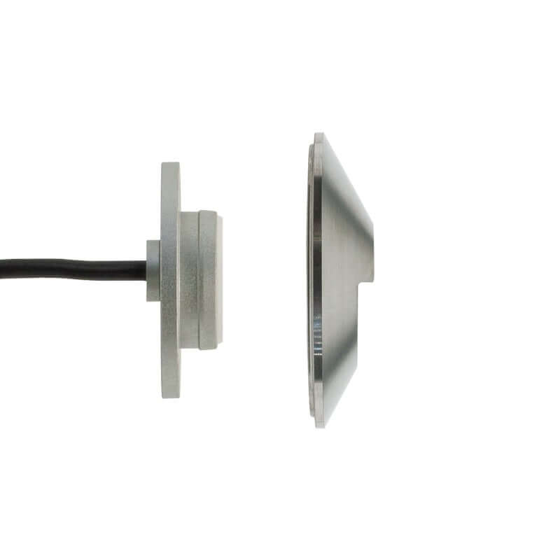 Round Dimmable LED Step Light - Stainless Steel, 3000K