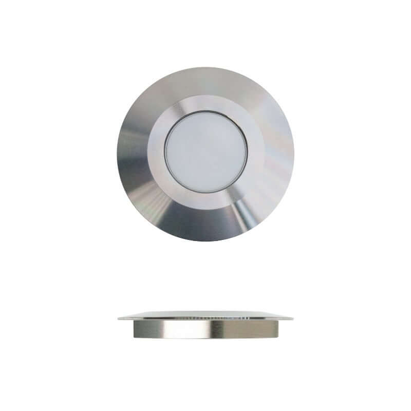 Round Outdoor Dimmable LED Step & Pathway Light