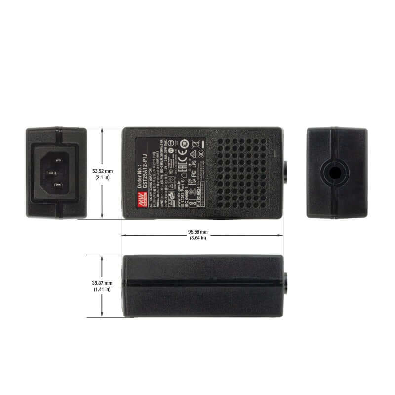 Mean Well GST25A12-P1J 12V Plug-In LED Driver