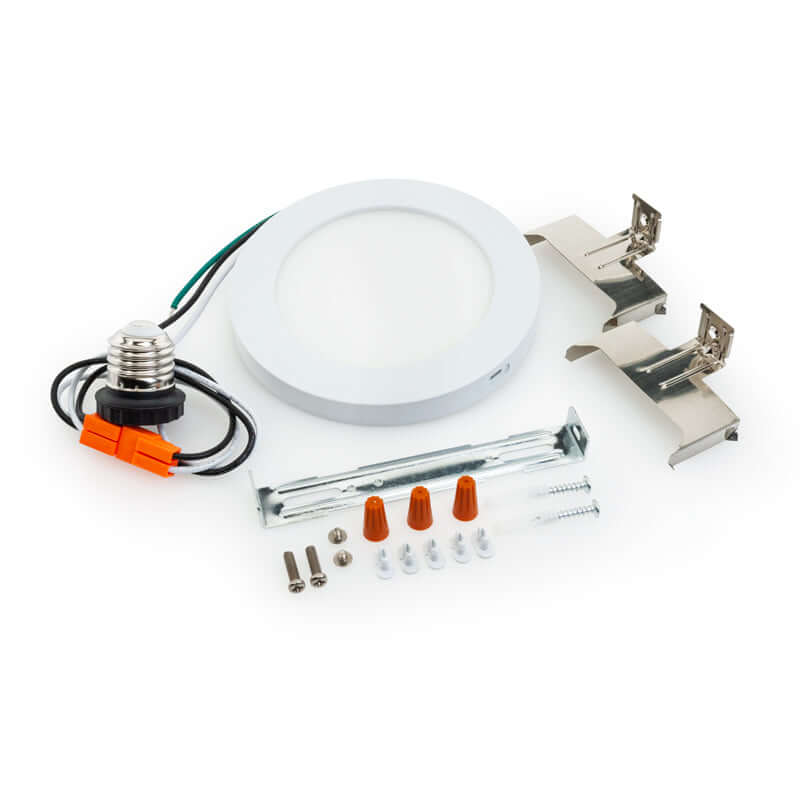 5" Dimmable Recessed LED Panel Light 120V 6W 3000K