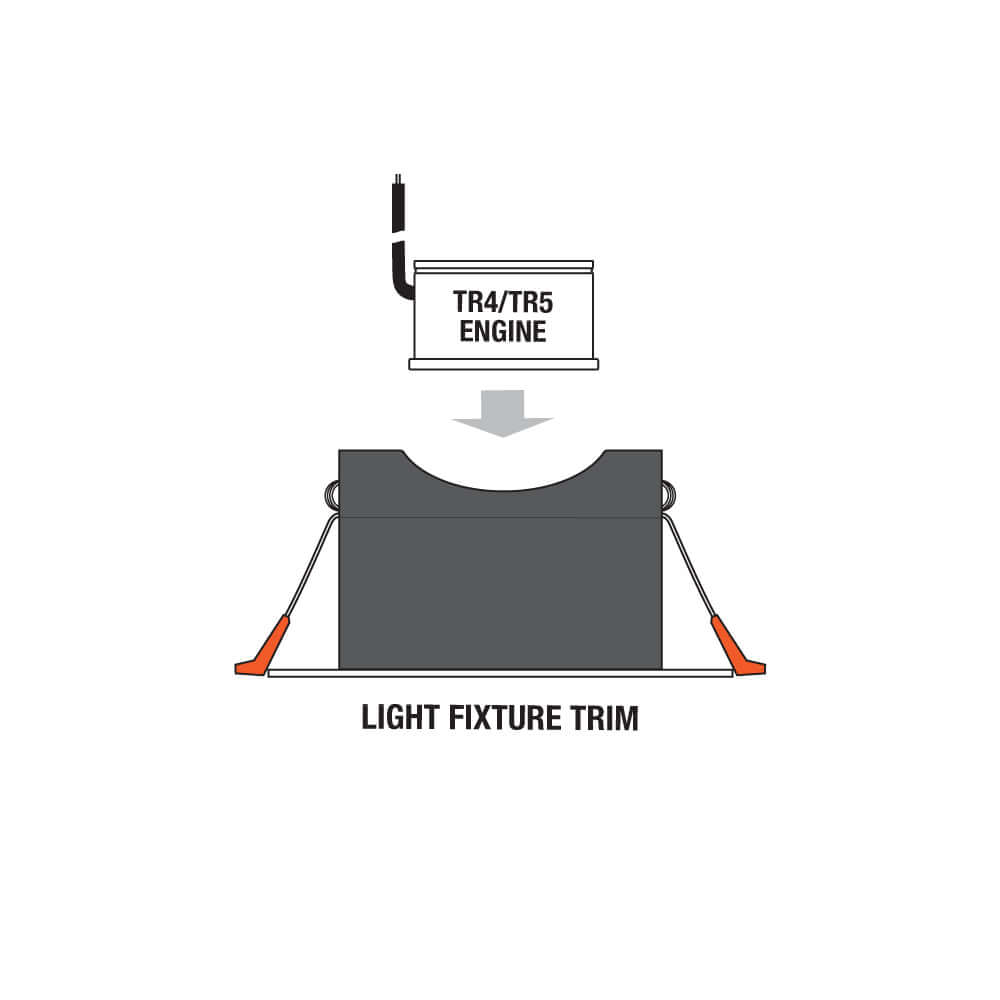 VBD-MTR-75T Low Voltage IC Rated LED Downlight