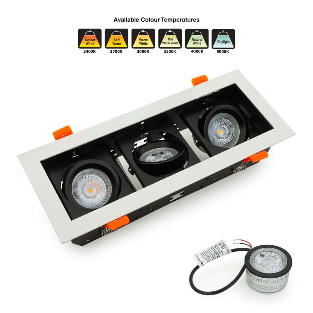 VBD-MTR-77T 9" White LED Downlight Fixture