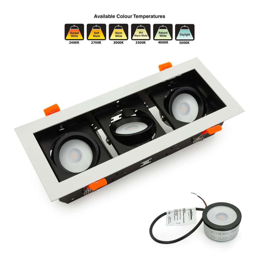 VBD-MTR-77T 9" White LED Downlight Fixture
