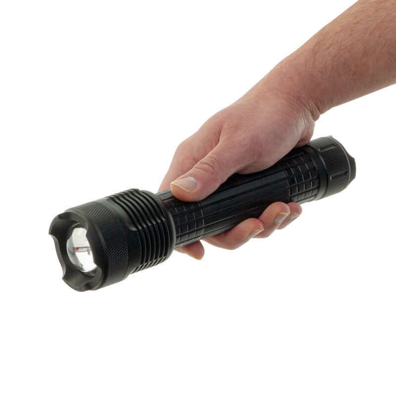 666561413729 - Heavy Duty Flashlight 18Watt 1800LM - Bright & Durable