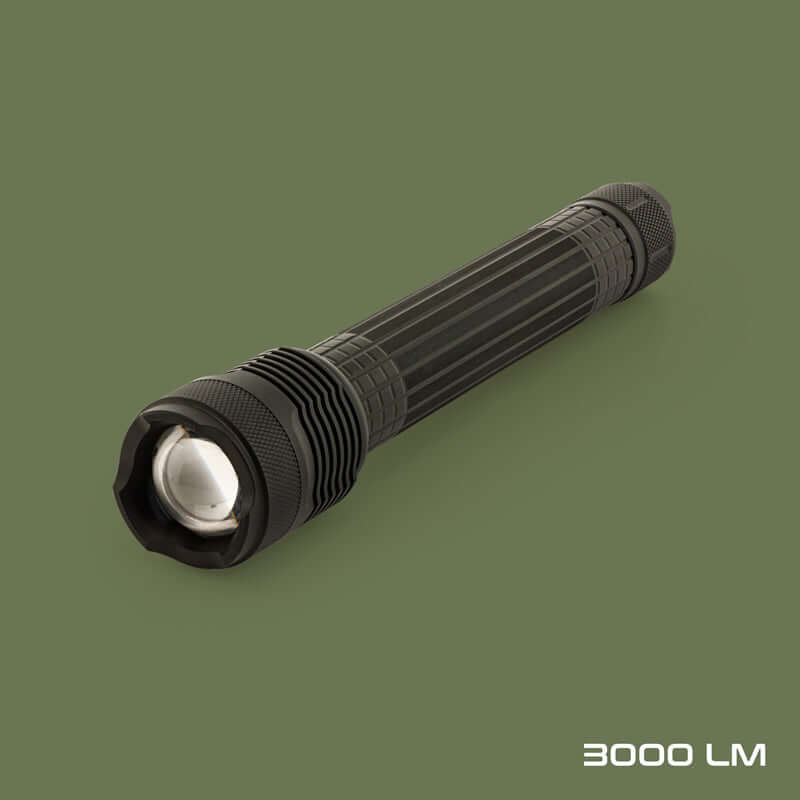 Heavy Duty Flashlight 40W 3000LM | Aluminum Body