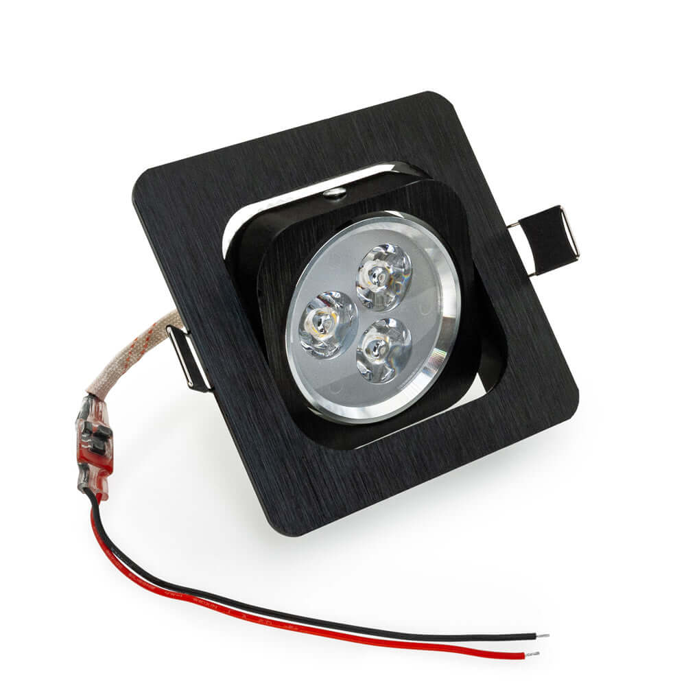 Type7, 3 inch Downlights/ Ceiling Lights, 12V 3W 3000K(Warm White)