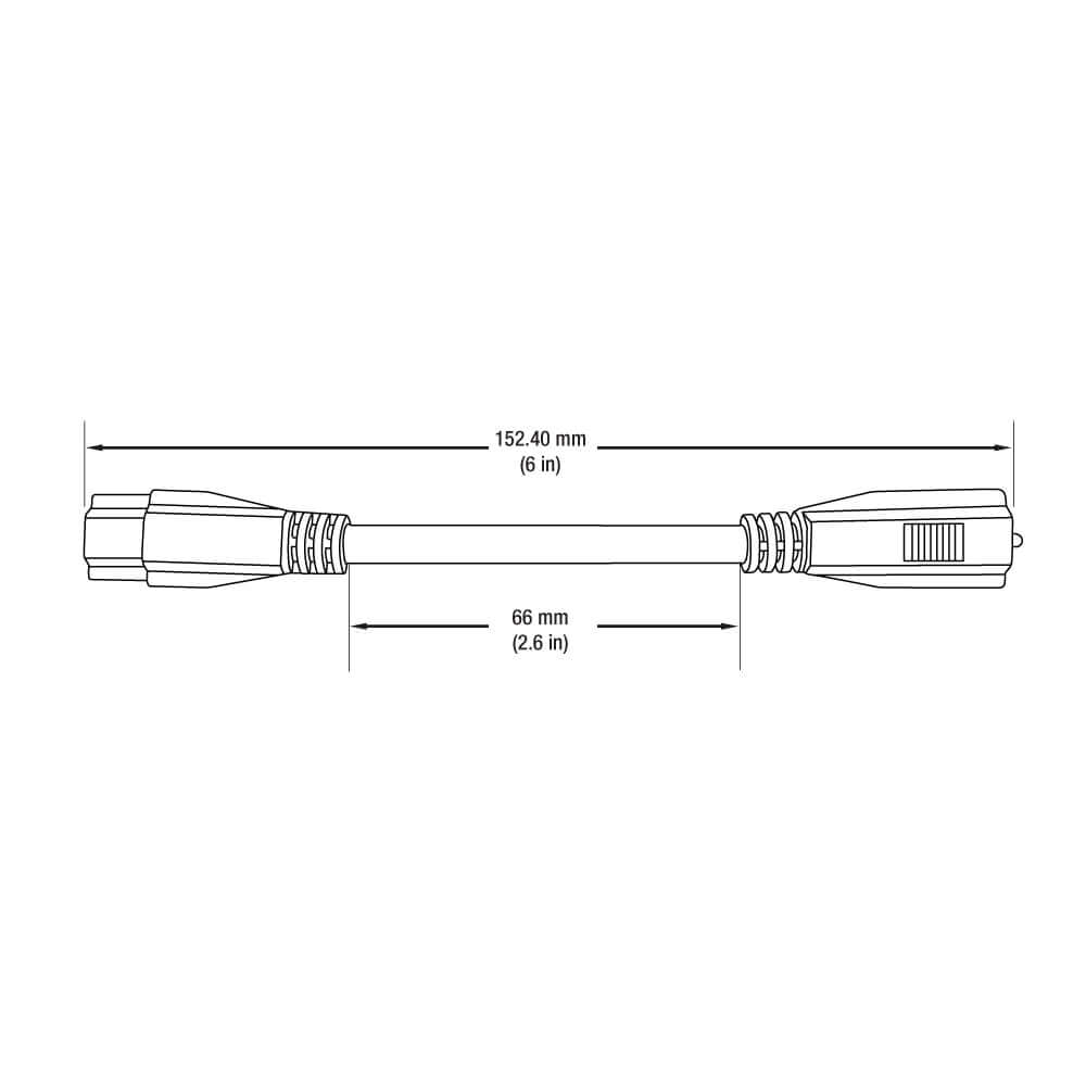 T5 Bar Flex Connector 3 inches