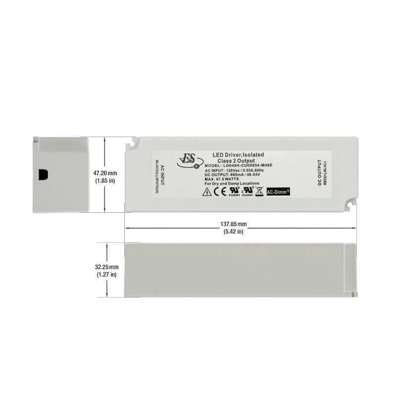 666561416973 - ES LD048H-CU08854-M48E LED Driver - 880mA 47.5W