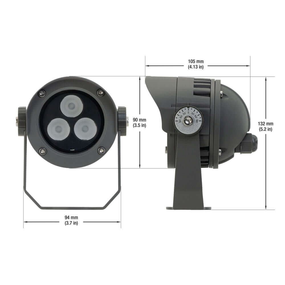 FB3BG0318 Outdoor LED Landscape Spotlight - RGB 6W
