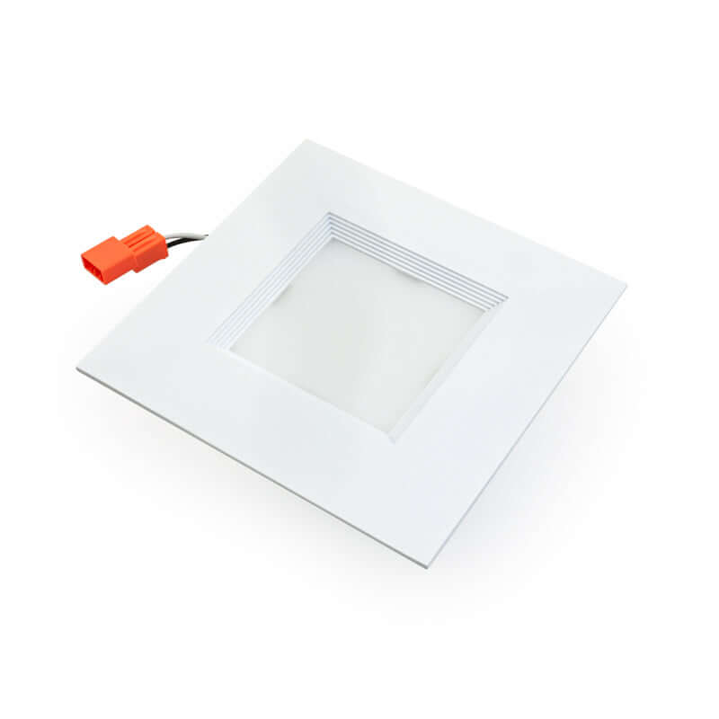 4" Dimmable Square Recessed LED Downlight - 10W 5000K