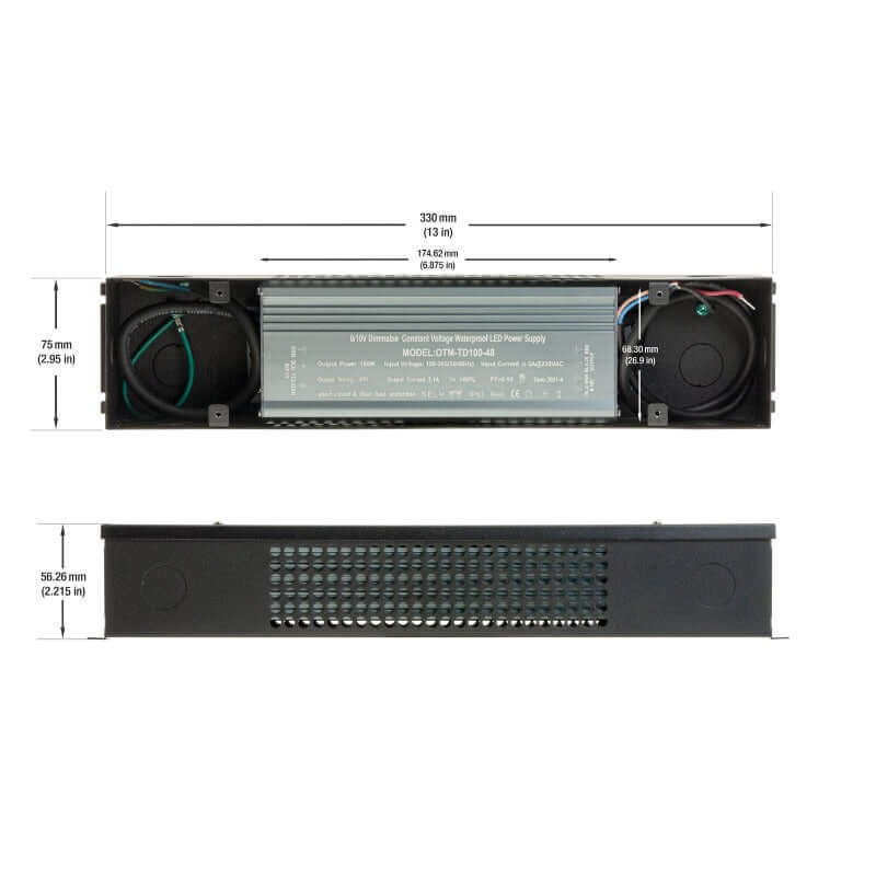 OTM-TD100-48 LED Driver 0-10V Dimming 48V 100W