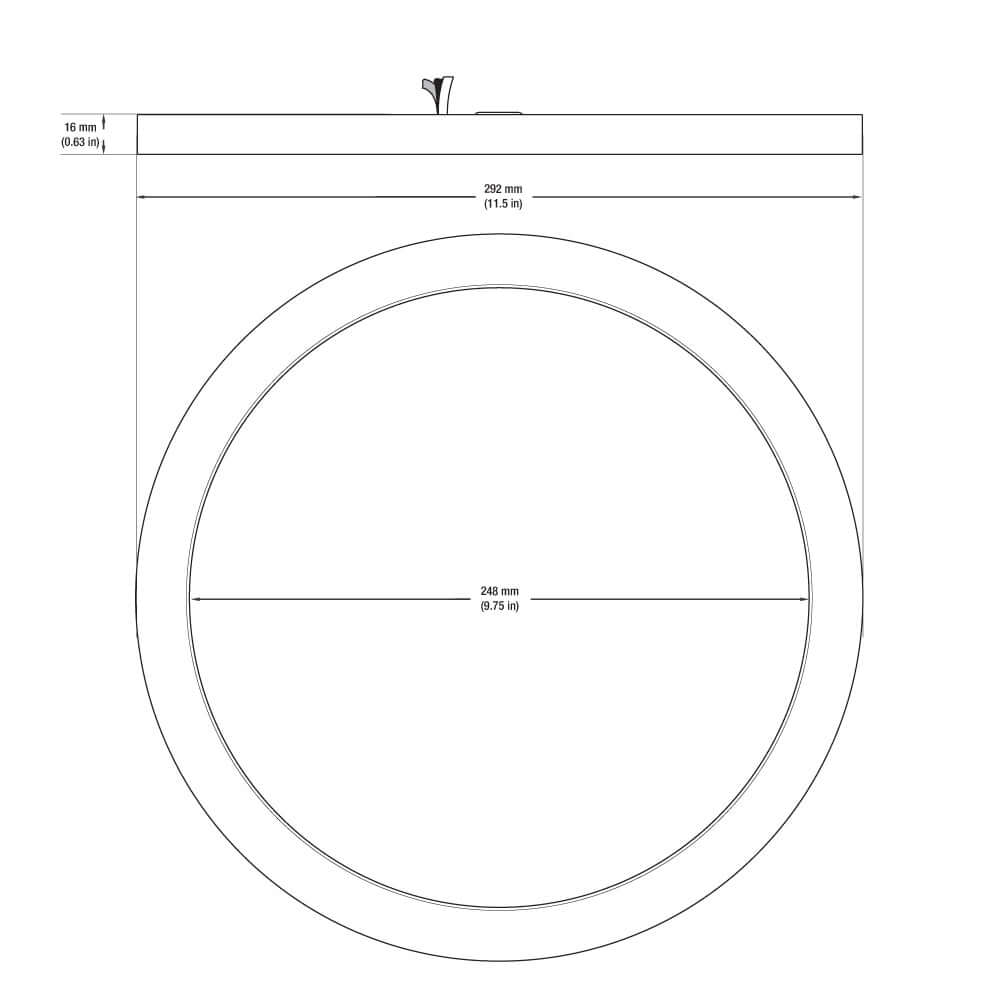 11" Dimmable LED Downlight - 3CCT Adjustable