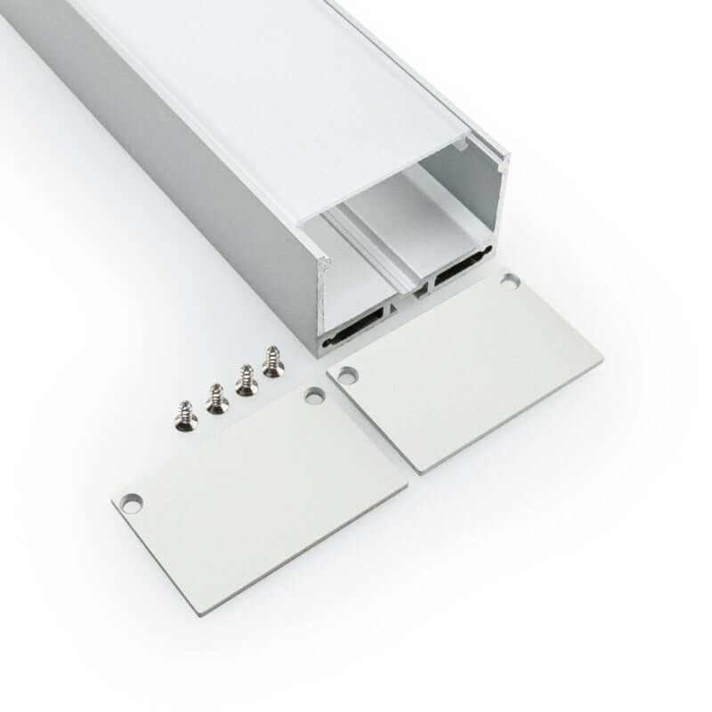 Linear Aluminum LED Channel 2M for LED Strips VBD-CH-RF6-2