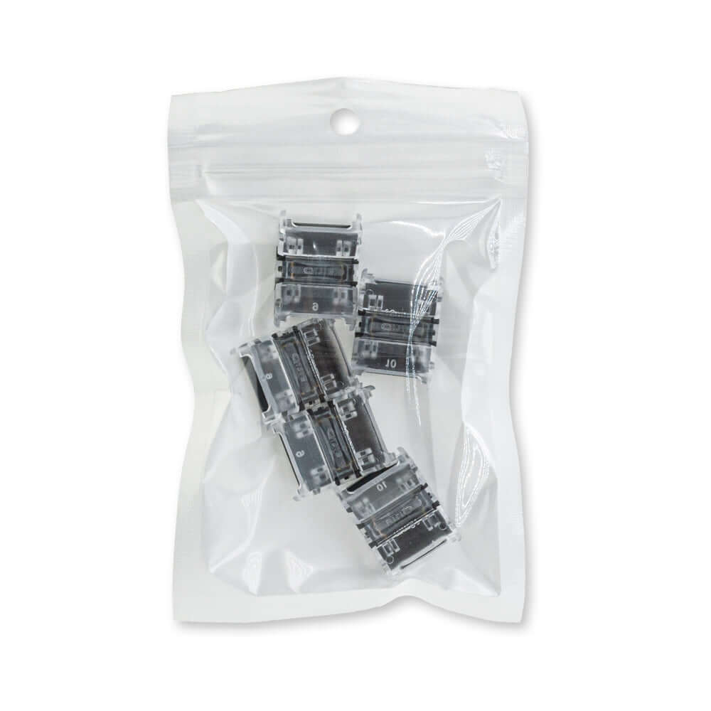 12mm LED Strip Connectors VBD-CON-12MM-2S (Pack of 5)