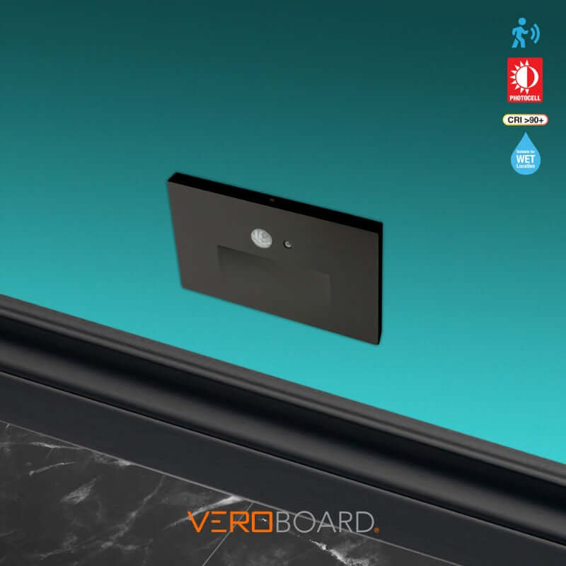 LSD033KBK Outdoor LED Step Light with PIR Sensor