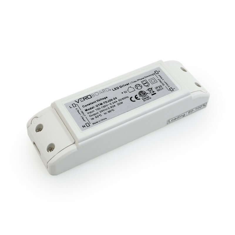 OTM-TDJ20-24 Triac Dimmable LED Driver - 20W, 24V