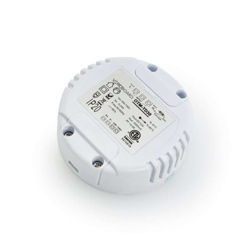 OTM-TD30 0-10V Dimmable LED Driver 12V 24W