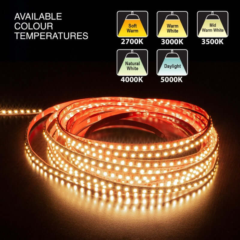 10M Indoor LED Strip Light 3528 - Bright & Dimmable